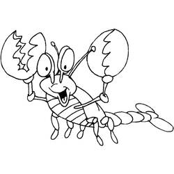 Dibujo para colorear: Langosta (Animales) #186721 - Dibujos para Colorear e Imprimir Gratis