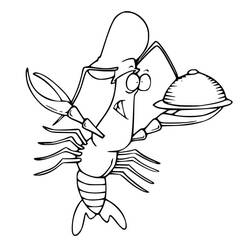 Dibujo para colorear: Langosta (Animales) #186723 - Dibujos para Colorear e Imprimir Gratis