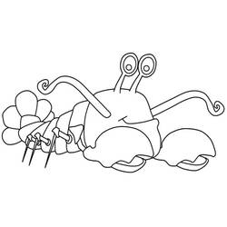Dibujo para colorear: Langosta (Animales) #186737 - Dibujos para Colorear e Imprimir Gratis