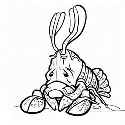 Dibujo para colorear: Langosta (Animales) #186738 - Dibujos para Colorear e Imprimir Gratis