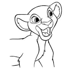 Dibujo para colorear: León (Animales) #10362 - Dibujos para Colorear e Imprimir Gratis