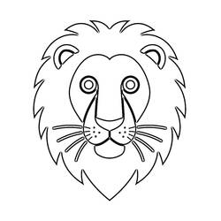 Dibujo León (Animales) #218688 para imprimir y colorear