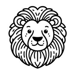 Dibujo León (Animales) #218704 para imprimir y colorear