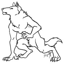 Dibujo para colorear: Lobo (Animales) #10570 - Dibujos para Colorear e Imprimir Gratis