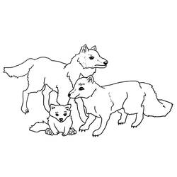 Dibujo Lobo (Animales) #175238 para imprimir y colorear