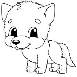 Dibujo Lobo (Animales) #175255 para imprimir y colorear