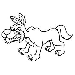 Dibujo Lobo (Animales) #175265 para imprimir y colorear