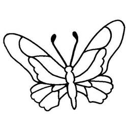 Dibujo para colorear: Mariposa (Animales) #15683 - Dibujos para Colorear e Imprimir Gratis