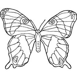 Dibujo para colorear: Mariposa (Animales) #15697 - Dibujos para Colorear e Imprimir Gratis