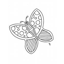 Dibujo para colorear: Mariposa (Animales) #15759 - Dibujos para Colorear e Imprimir Gratis