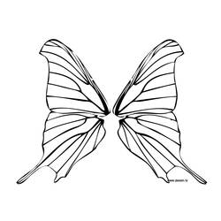 Dibujo para colorear: Mariposa (Animales) #15807 - Dibujos para Colorear e Imprimir Gratis