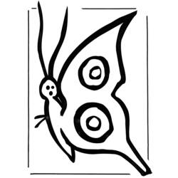 Dibujo para colorear: Mariposa (Animales) #15839 - Dibujos para Colorear e Imprimir Gratis