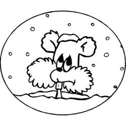 Dibujo para colorear: Marmota (Animales) #11038 - Dibujos para Colorear e Imprimir Gratis