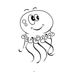 Dibujo para colorear: Medusa (Animales) #208779 - Dibujos para Colorear e Imprimir Gratis