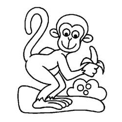 Dibujo Mono (Animales) #175047 para imprimir y colorear