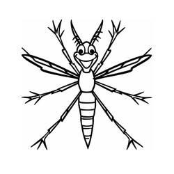 Dibujo Mosquito (Animales) #207156 para imprimir y colorear