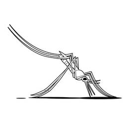 Dibujo Mosquito (Animales) #207170 para imprimir y colorear