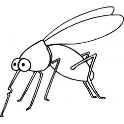 Dibujo Mosquito (Animales) #207180 para imprimir y colorear