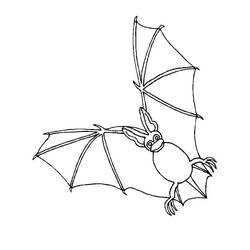 Dibujo Murciélago (Animales) #212490 para imprimir y colorear