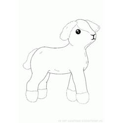 Dibujo para colorear: Oveja (Animales) #11518 - Dibujos para Colorear e Imprimir Gratis