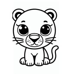 Dibujo para colorear: Pantera (Animales) #214436 - Dibujos para Colorear e Imprimir Gratis