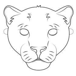 Dibujo para colorear: Pantera (Animales) #214439 - Dibujos para Colorear e Imprimir Gratis