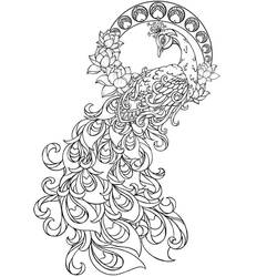 Dibujo Pavo Real (Animales) #197575 para imprimir y colorear