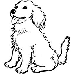 Dibujo para colorear: Perro (Animales) #3091 - Dibujos para Colorear e Imprimir Gratis