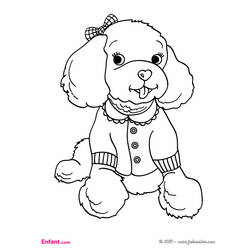 Dibujo para colorear: Perro (Animales) #3127 - Dibujos para Colorear e Imprimir Gratis