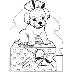 Dibujo para colorear: Perro (Animales) #3143 - Dibujos para Colorear e Imprimir Gratis