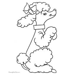 Dibujo para colorear: Perro (Animales) #3153 - Dibujos para Colorear e Imprimir Gratis