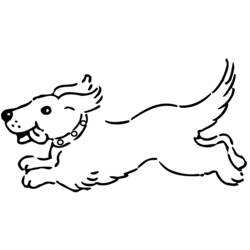 Dibujo para colorear: Perro (Animales) #3157 - Dibujos para Colorear e Imprimir Gratis
