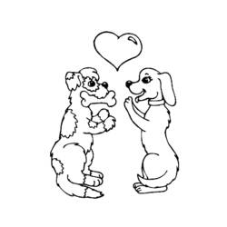 Dibujo para colorear: Perro (Animales) #3161 - Dibujos para Colorear e Imprimir Gratis
