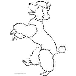 Dibujo para colorear: Perro (Animales) #3173 - Dibujos para Colorear e Imprimir Gratis