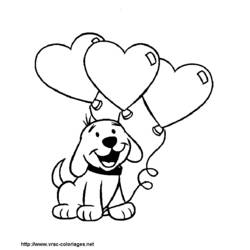 Dibujo para colorear: Perro (Animales) #3175 - Dibujos para Colorear e Imprimir Gratis