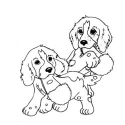 Dibujo para colorear: Perro (Animales) #3177 - Dibujos para Colorear e Imprimir Gratis