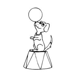 Dibujo para colorear: Perro (Animales) #3214 - Dibujos para Colorear e Imprimir Gratis
