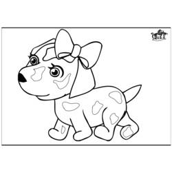 Dibujo para colorear: Perro (Animales) #3217 - Dibujos para Colorear e Imprimir Gratis
