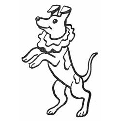 Dibujo para colorear: Perro (Animales) #58 - Dibujos para Colorear e Imprimir Gratis