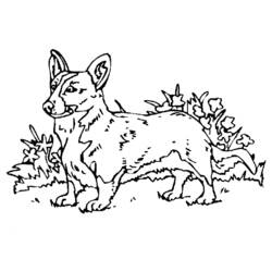 Dibujo para colorear: Perro (Animales) #73 - Dibujos para Colorear e Imprimir Gratis