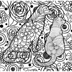 Dibujo Perro y Gato (Animales) #211020 para imprimir y colorear