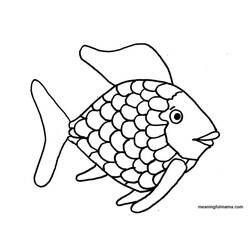 Dibujo para colorear: Pescado (Animales) #17030 - Dibujos para Colorear e Imprimir Gratis