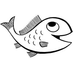 Dibujo para colorear: Pescado (Animales) #17056 - Dibujos para Colorear e Imprimir Gratis