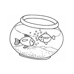 Dibujo para colorear: Pescado (Animales) #17083 - Dibujos para Colorear e Imprimir Gratis