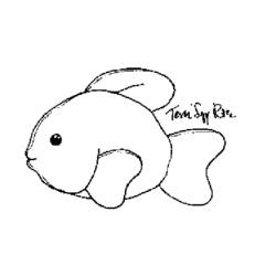 Dibujo para colorear: Pescado (Animales) #17120 - Dibujos para Colorear e Imprimir Gratis