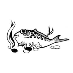 Dibujo para colorear: Pescado (Animales) #17163 - Dibujos para Colorear e Imprimir Gratis