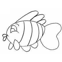 Dibujo Pez (Animales) #175172 para imprimir y colorear