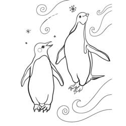 Dibujo para colorear: Pingüino (Animales) #16968 - Dibujos para Colorear e Imprimir Gratis