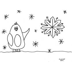 Dibujo para colorear: Pingüino (Animales) #17013 - Dibujos para Colorear e Imprimir Gratis
