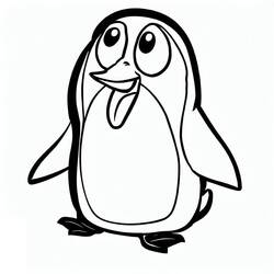 Dibujo Pingüino (Animales) #186578 para imprimir y colorear